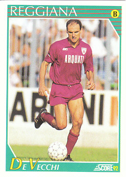 Walter De Vecchi Reggiana Score 92 Seria A #336